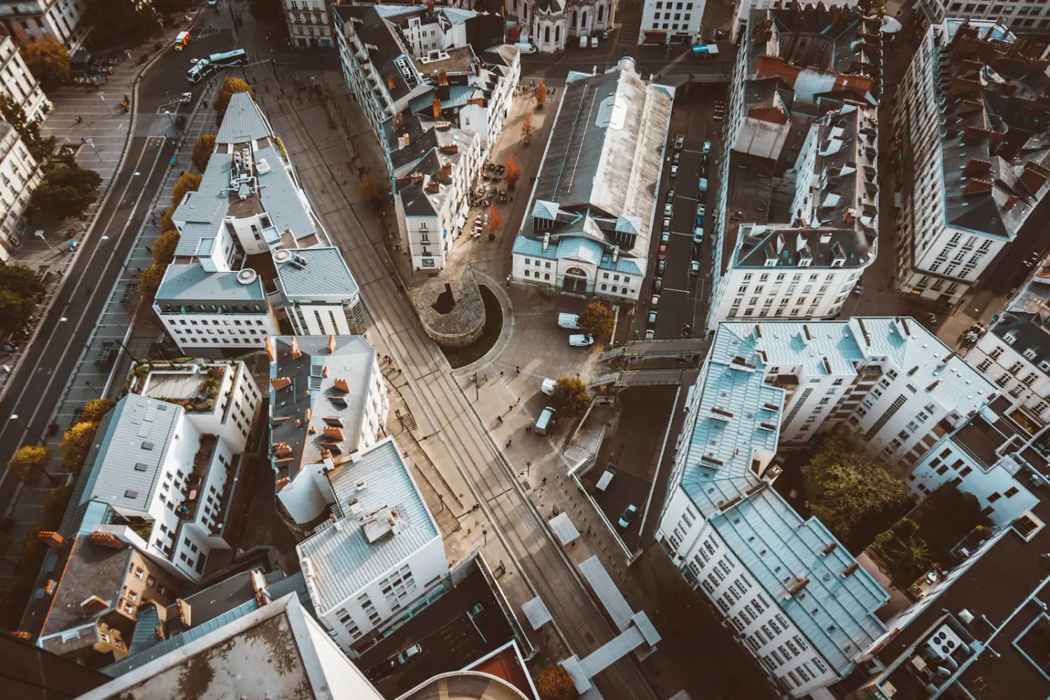 Vue de Nantes
